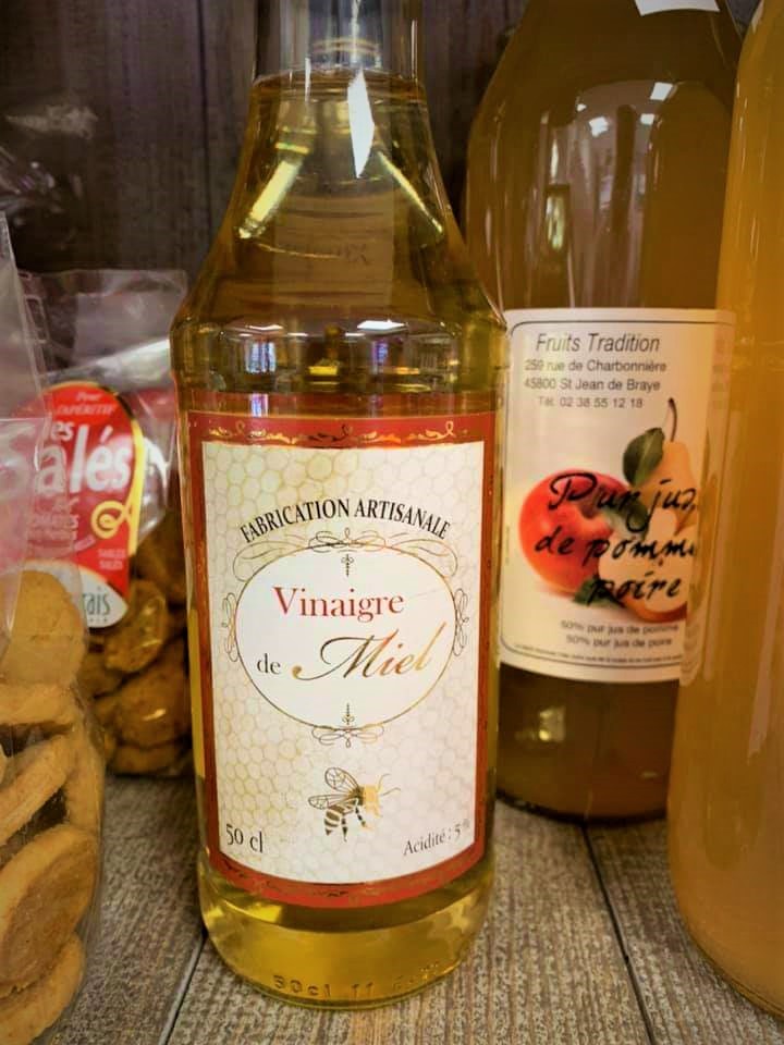 Vinaigre de miel en bouteille de 75ml